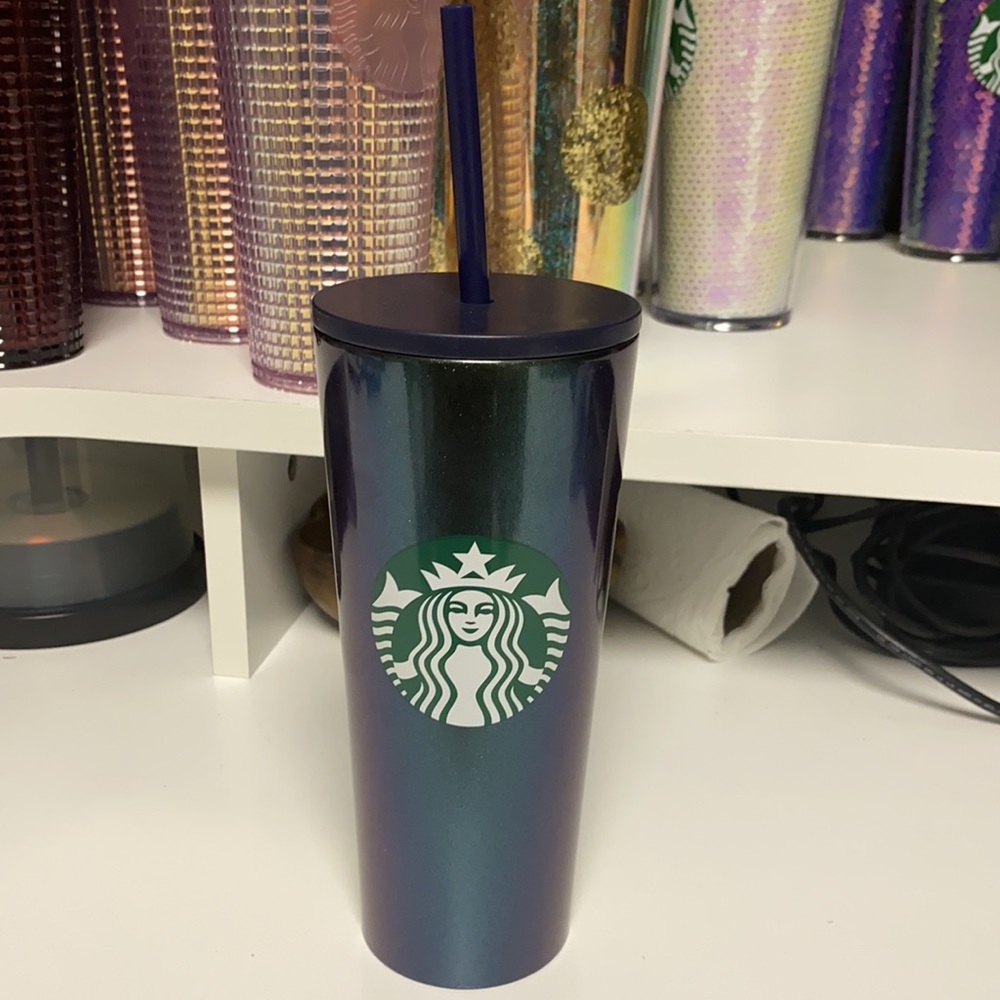 Starbucks 2020 Holiday Green/Purple Tumbler